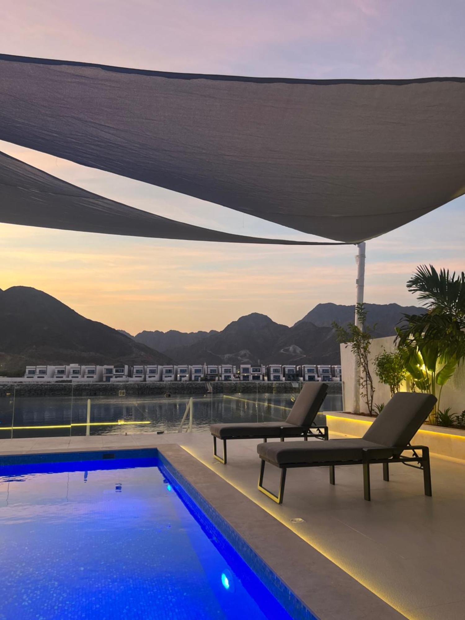 Al Dana Sea View Villa Füceyre Dış mekan fotoğraf