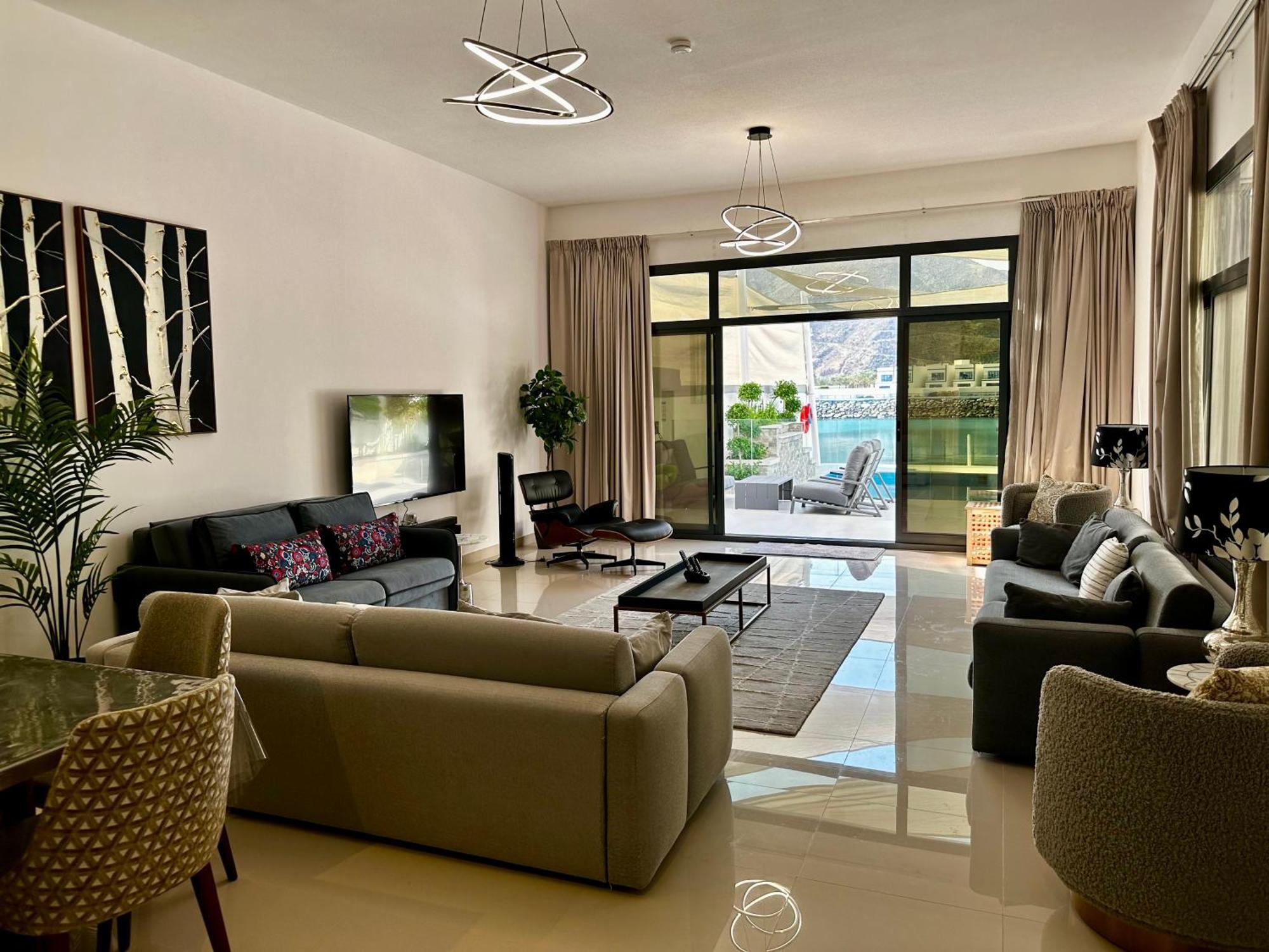 Al Dana Sea View Villa Füceyre Dış mekan fotoğraf